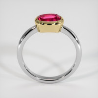 1.88 Ct. Ruby Ring, 14K Yellow & White 3