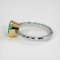 1.82 Ct. Emerald Ring, 18K Yellow & White 4