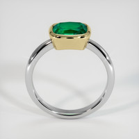 1.89 Ct. Emerald Ring, 18K Yellow & White 3