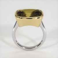 11.16 Ct. Gemstone Ring, 18K Yellow & White 3