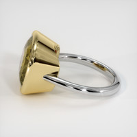 11.16 Ct. Gemstone Ring, 18K Yellow & White 4