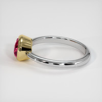 1.88 Ct. Ruby Ring, 18K Yellow & White 4