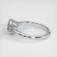 1.49 Ct. Gemstone Ring, Platinum 950 4