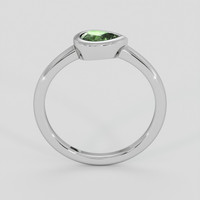 0.54 Ct. Green Chrysoberyl Ring, Platinum 950 3