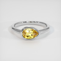 1.27 Ct. Gemstone Ring, Platinum 950 1