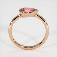 0.99 Ct. Sapphire Ring, 14K Rose Gold 3