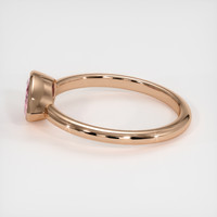 0.99 Ct. Sapphire Ring, 14K Rose Gold 4