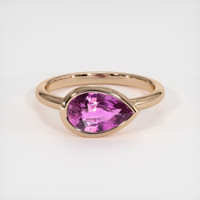 1.70 Ct. Sapphire Ring, 14K Rose Gold 1