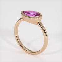 1.70 Ct. Sapphire Ring, 14K Rose Gold 2