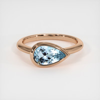 1.49 Ct. Gemstone Ring, 18K Rose Gold 1