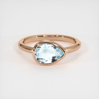 1.22 Ct. Gemstone Ring, 18K Rose Gold 1