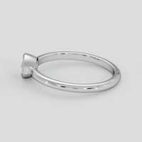 0.55 Ct. Green Sapphire Ring, Silver 4