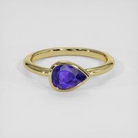 1.26 Ct. Color Change Sapphire Ring, 10K Yellow Gold 1