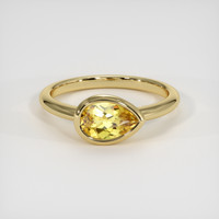 1.27 Ct. Gemstone Ring, 14K Yellow Gold 1