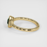 1.41 Ct. Green Sapphire Ring, 14K Yellow Gold 4