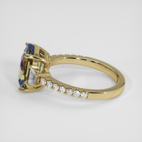3.01 Ct. Yellow Sapphire Ring, 14K Yellow Gold 4