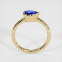 1.85 Ct. Blue Sapphire Ring, 18K Yellow Gold 3