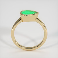 1.46 Ct. Emerald Ring, 18K Yellow Gold 3