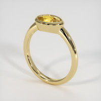 1.27 Ct. Gemstone Ring, 18K Yellow Gold 2