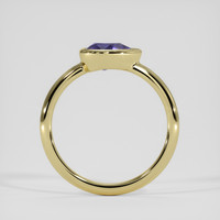 1.26 Ct. Color Change Sapphire Ring, 18K Yellow Gold 3