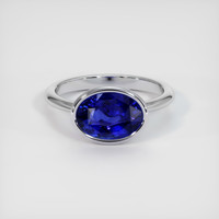 5.67 Ct. Sapphire Ring, Platinum 950 1