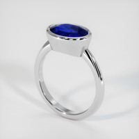 5.67 Ct. Sapphire Ring, Platinum 950 2
