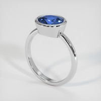 3.80 Ct. Sapphire Ring, Platinum 950 2