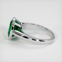 2.95 Ct. Emerald Ring, Platinum 950 4