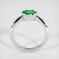 0.94 Ct. Emerald   Ring, Platinum 950 3