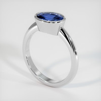 2.06 Ct. Gemstone Ring, Platinum 950 2