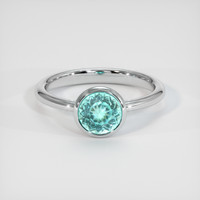 1.25 Ct. Gemstone Ring, Platinum 950 1