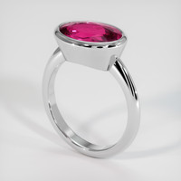 3.99 Ct. Gemstone Ring, Platinum 950 2