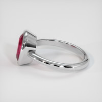 3.60 Ct. Ruby Ring, Platinum 950 4