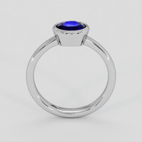 2.14 Ct. Blue Sapphire Ring, Platinum 950 3
