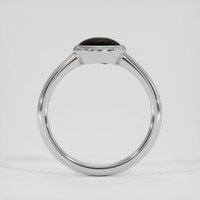 1.57 Ct. Black Sapphire Ring, Platinum 950 3