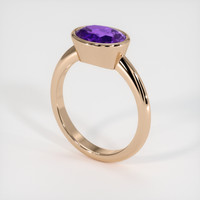 1.63 Ct. Gemstone Ring, 14K Rose Gold 2