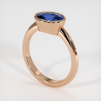 2.06 Ct. Gemstone Ring, 14K Rose Gold 2