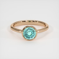 1.25 Ct. Gemstone Ring, 14K Rose Gold 1