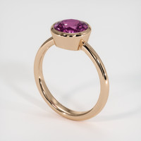 2.10 Ct. Gemstone Ring, 14K Rose Gold 2