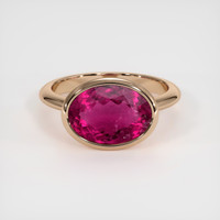 3.99 Ct. Gemstone Ring, 14K Rose Gold 1