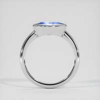 5.14 Ct. Blue Sapphire Ring, 14K White Gold 3