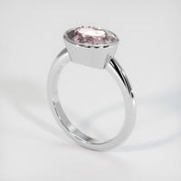 3.10 Ct. Gemstone Ring, 14K White Gold 2