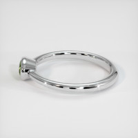 0.79 Ct. Sapphire Ring, 14K White Gold 4