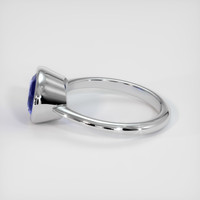 5.67 Ct. Sapphire Ring, 18K White Gold 4