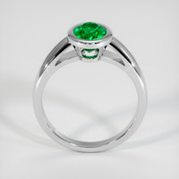 1.16 Ct. Emerald Ring, 18K White Gold 3