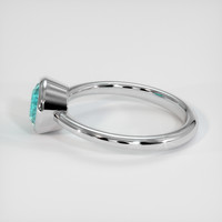 1.25 Ct. Gemstone Ring, 18K White Gold 4