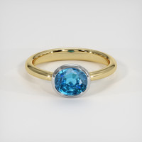 1.98 Ct. Gemstone Ring, 14K White & Yellow 1