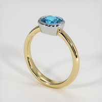 1.98 Ct. Gemstone Ring, 14K White & Yellow 2