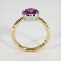 2.10 Ct. Gemstone Ring, 14K White & Yellow 3