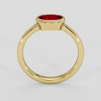 0.75 Ct. Ruby Ring, 10K Yellow Gold 3